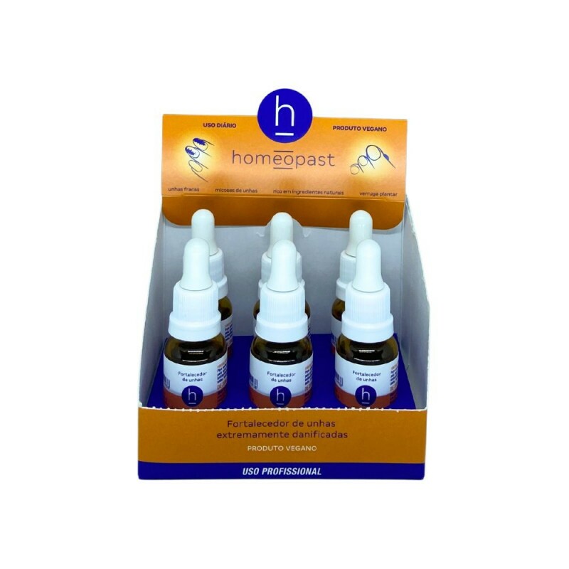 homeopast - FORTALECEDOR DE UNHAS 18ml - CAIXA COM 6